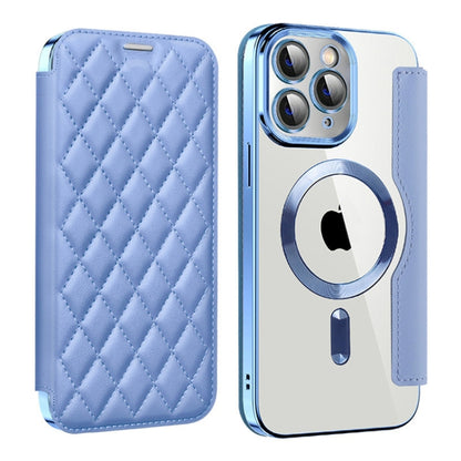 Shield Magsafe RFID Anti-theft Rhombus Leather Phone Case, For iPhone 11 Pro Max, For  iPhone 11, For iPhone 17e / 16e
