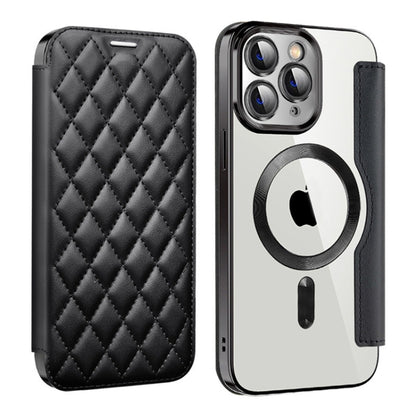 Shield Magsafe RFID Anti-theft Rhombus Leather Phone Case, For iPhone 11 Pro Max, For  iPhone 11, For iPhone 17e / 16e
