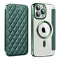 Shield Magsafe RFID Anti-theft Rhombus Leather Phone Case, For iPhone 11 Pro Max, For  iPhone 11, For iPhone 17e / 16e