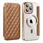 Shield Magsafe RFID Anti-theft Rhombus Leather Phone Case, For iPhone 12 Pro Max, For iPhone 12 Pro, For iPhone 11 Pro Max