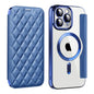 Shield Magsafe RFID Anti-theft Rhombus Leather Phone Case, For iPhone 12 Pro Max, For iPhone 12 Pro, For iPhone 11 Pro Max