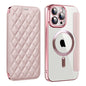 Shield Magsafe RFID Anti-theft Rhombus Leather Phone Case, For iPhone 12, For iPhone 12 Pro Max, For iPhone 12 Pro