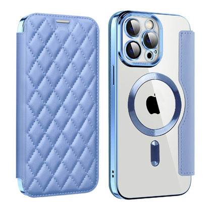 Shield Magsafe RFID Anti-theft Rhombus Leather Phone Case, For iPhone 12, For iPhone 12 Pro Max, For iPhone 12 Pro