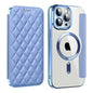Shield Magsafe RFID Anti-theft Rhombus Leather Phone Case, For iPhone 12, For iPhone 12 Pro Max, For iPhone 12 Pro