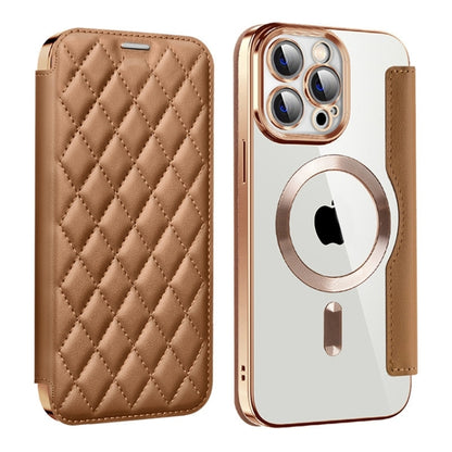 Shield Magsafe RFID Anti-theft Rhombus Leather Phone Case, For iPhone 12 Pro Max, For iPhone 12 Pro, For iPhone 11 Pro Max