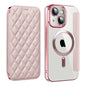 Shield Magsafe RFID Anti-theft Rhombus Leather Phone Case, For iPhone 13 Pro, For iPhone 13, For iPhone 12