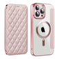 Shield Magsafe RFID Anti-theft Rhombus Leather Phone Case, For iPhone 14 Pro, For iPhone 14 Pro Max, For iPhone 13 Pro Max