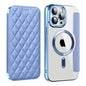 Shield Magsafe RFID Anti-theft Rhombus Leather Phone Case, For iPhone 14 Pro, For iPhone 14 Pro Max, For iPhone 13 Pro Max