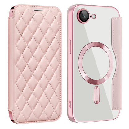 Shield Magsafe RFID Anti-theft Rhombus Leather Phone Case, For iPhone 11 Pro Max, For  iPhone 11, For iPhone 17e / 16e