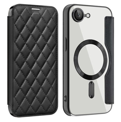 Shield Magsafe RFID Anti-theft Rhombus Leather Phone Case, For iPhone 11 Pro Max, For  iPhone 11, For iPhone 17e / 16e