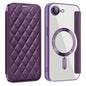 Shield Magsafe RFID Anti-theft Rhombus Leather Phone Case, For iPhone 11 Pro Max, For  iPhone 11, For iPhone 17e / 16e