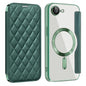 Shield Magsafe RFID Anti-theft Rhombus Leather Phone Case, For iPhone 11 Pro Max, For  iPhone 11, For iPhone 17e / 16e