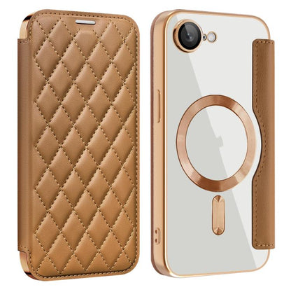 Shield Magsafe RFID Anti-theft Rhombus Leather Phone Case, For iPhone 11 Pro Max, For  iPhone 11, For iPhone 17e / 16e