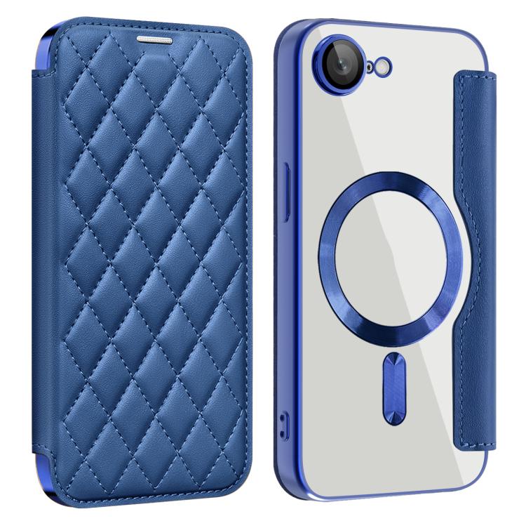 Shield Magsafe RFID Anti-theft Rhombus Leather Phone Case, For iPhone 17e / 16e, For iPhone 17 Pro Max, For iPhone 17 Pro