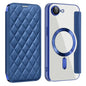 Shield Magsafe RFID Anti-theft Rhombus Leather Phone Case, For iPhone 11 Pro Max, For  iPhone 11, For iPhone 17e / 16e
