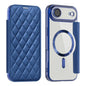 Shield Magsafe RFID Anti-theft Rhombus Leather Phone Case, For iPhone 17 Pro, For iPhone 17, For iPhone Air
