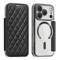 Shield Magsafe RFID Anti-theft Rhombus Leather Phone Case, For iPhone 17 Pro, For iPhone 17, For iPhone Air