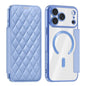 Shield Magsafe RFID Anti-theft Rhombus Leather Phone Case, For iPhone 18 Pro, For iPhone 18 Pro Max, For iPhone 17 Pro Max