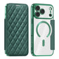 Shield Magsafe RFID Anti-theft Rhombus Leather Phone Case, For iPhone 18 Pro, For iPhone 18 Pro Max, For iPhone 17 Pro Max