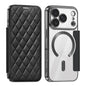 Shield Magsafe RFID Anti-theft Rhombus Leather Phone Case, For iPhone 18 Pro, For iPhone 18 Pro Max, For iPhone 17 Pro Max