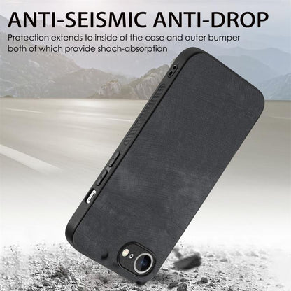 Vintage Leather PC Back Cover Phone Case, For iPhone 17e / 16e, For iPhone 17 Pro Max, For iPhone 17 Pro, For iPhone 17
