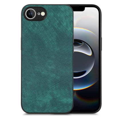 Vintage Leather PC Back Cover Phone Case, For iPhone 17e / 16e, For iPhone 17 Pro Max, For iPhone 17 Pro, For iPhone 17
