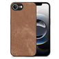 Vintage Leather PC Back Cover Phone Case, For iPhone 17e / 16e, For iPhone 17 Pro Max, For iPhone 17 Pro, For iPhone 17
