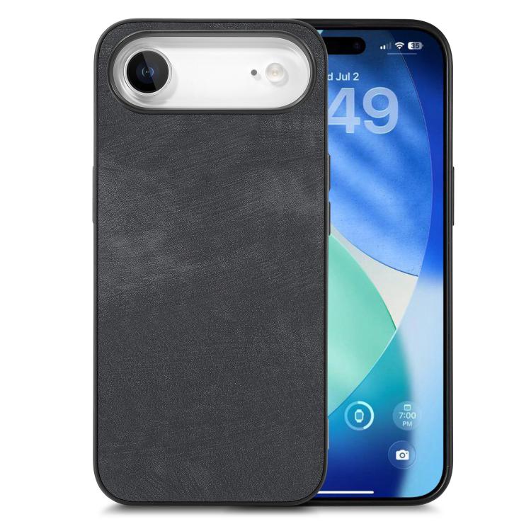 Vintage Leather PC Back Cover Phone Case