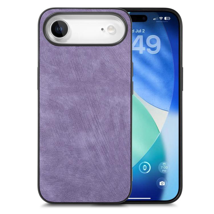 Vintage Leather PC Back Cover Phone Case