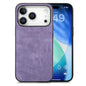 Vintage Leather PC Back Cover Phone Case, For iPhone 17e / 16e, For iPhone 17 Pro Max, For iPhone 17 Pro, For iPhone 17