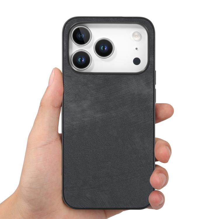 Vintage Leather PC Back Cover Phone Case