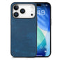 Vintage Leather PC Back Cover Phone Case, For iPhone 17e / 16e, For iPhone 17 Pro Max, For iPhone 17 Pro, For iPhone 17
