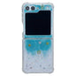 Glitter Meteor  Shockproof Epoxy TPU Phone Case, For Samsung Galaxy Z Flip7 FE / Flip6, For Samsung Galaxy Z Flip5, For Samsung Galaxy Z Flip4, For Samsung Galaxy Z Flip3