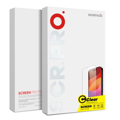 NORTHJO A++ Screen Protector Tempered Glass Film, For iPhone 17 Pro Max, For iPhone 17 Pro, For iPhone 17, For iPhone Air, For iPhone 16e, For iPhone 16 Pro Max, For iPhone 16 Pro, For iPhone 16 Plus, For iPhone 16, For iPhone 14 Pro�������������������...