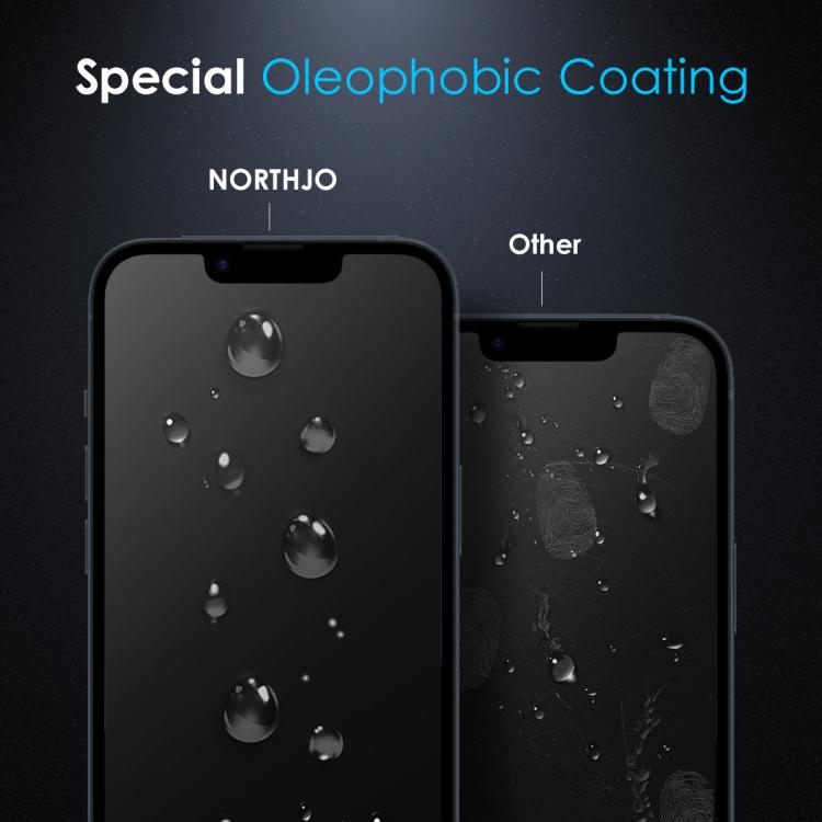 NORTHJO A++ 0.3mm 28 Degree Privacy Screen Tempered Glass Film, For iPhone 17e / 16e, For iPhone 17 Pro Max, For iPhone 17 Pro, For iPhone 17, For iPhone Air, For iPhone 16 Pro Max, For iPhone 16 Pro, For iPhone 16 Plus, For iPhone 16                  ...