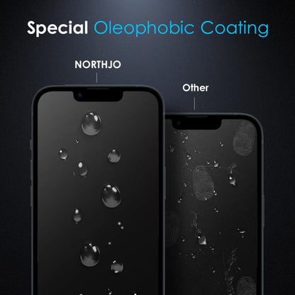 NORTHJO A++ 0.3mm 28 Degree Privacy Screen Tempered Glass Film, For iPhone 17e / 16e, For iPhone 17 Pro Max, For iPhone 17 Pro, For iPhone 17, For iPhone Air, For iPhone 16 Pro Max, For iPhone 16 Pro, For iPhone 16 Plus, For iPhone 16                  ...
