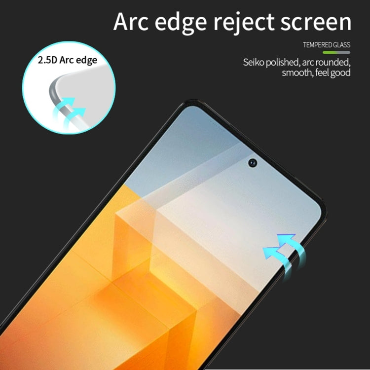 PINWUYO 9H 2.5D Full Screen Tempered Glass Film, For vivo iQOO Z8 / Z7, For vivo Y60 / Y60m 5G, For vivo iQOO Z10 Turbo / Z10 Turbo Pro, For vivo T4x / iQOO Z10x, For vivo iQOO Z9x / T3X, For vivo iQOO Neo9 / Neo9 Pro, For vivo iQOO Z8X, For vivo iQOO Z7X