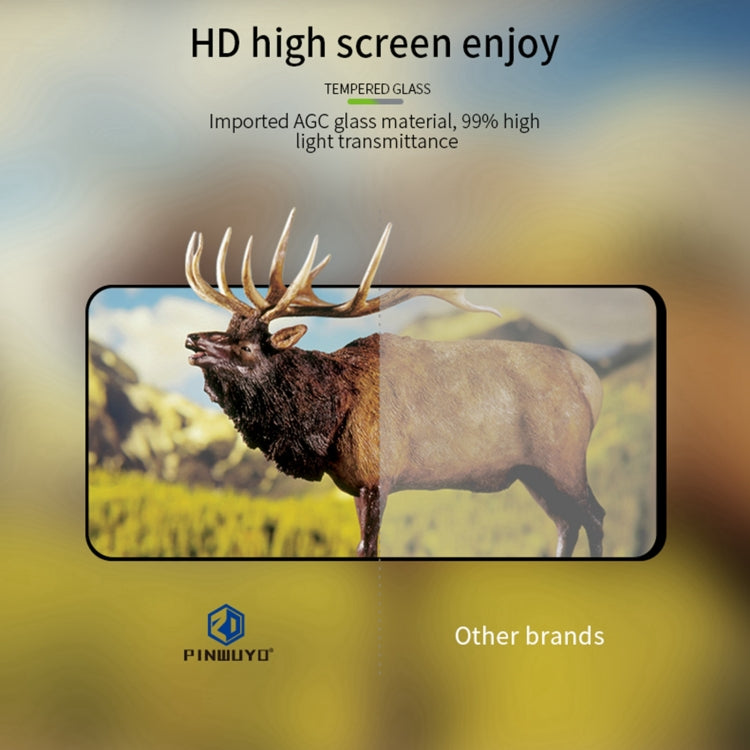 PINWUYO 9H 2.5D Full Screen Tempered Glass Film, For vivo Y27s, For vivo Y200, For vivo Y200T, For vivo V29e Global, For vivo Y77t, For vivo iQOO Z8 / Z7, For vivo Y60 / Y60m 5G, For vivo iQOO Z10 Turbo / Z10 Turbo Pro, For vivo T4x / iQOO Z10x        ...
