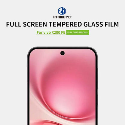 PINWUYO 9H 2.5D Full Screen Tempered Glass Film, For vivo X200 FE, For vivo X200s, For vivo iQOO Z10x, For vivo Y29s / Y04, For vivo S20, For vivo S20 Pro, For vivo Y300, For vivo iQOO 13, For vivo Y19s, For vivo X200 Pro mini, For vivo V40 Lite IDN   ...