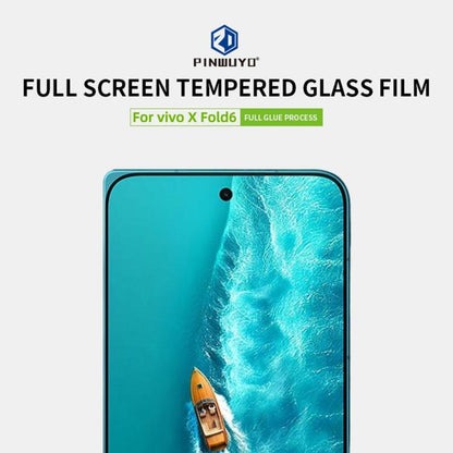 PINWUYO 9H 2.5D Full Screen Tempered Glass Film, For vivo X Fold6 Outer Screen, For vivo S60 5G, For vivo iQOO 15T 5G Unlock, For vivo Y31d / Y51 Pro, For vivo iQOO Z11, For vivo Y21 5G / Y05 / Y11 5G, For vivo T5X, For vivo X300s Unlock, For vivo V70 ...