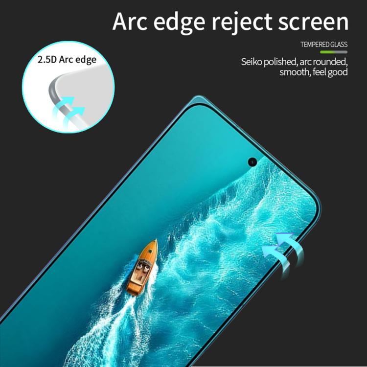 PINWUYO 9H 2.5D Full Screen Tempered Glass Film, For vivo X Fold6 Outer Screen, For vivo S60 5G, For vivo iQOO 15T 5G Unlock, For vivo Y31d / Y51 Pro, For vivo iQOO Z11, For vivo Y21 5G / Y05 / Y11 5G, For vivo T5X, For vivo X300s Unlock, For vivo V70 ...