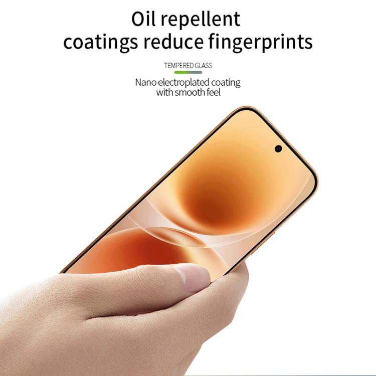 PINWUYO 9H 2.5D Full Screen Tempered Glass Film, For vivo X300 E / S60 Pro 5G, For vivo iQOO Z11i 5G, For vivo X Fold6 Outer Screen, For vivo S60 5G, For vivo iQOO 15T 5G Unlock, For vivo Y31d / Y51 Pro, For vivo iQOO Z11, For vivo Y21 5G / Y05 / Y11 5...