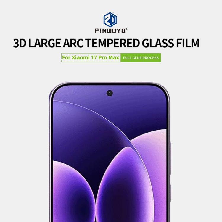 PINWUYO 9H 3D Full Screen Explosion-proof Tempered Glass Film