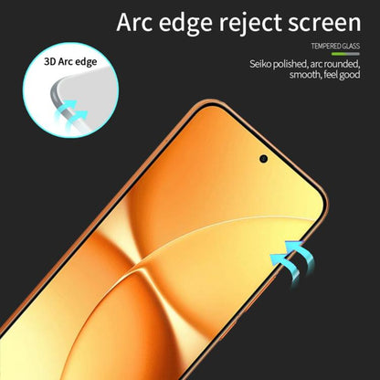 PINWUYO 9H 3D Full Screen Explosion-proof Tempered Glass Film, For Redmi Turbo5 Max / Poco X8 Pro Max Unlock, For Redmi Turbo 5 / Poco X8 Pro Unlock, For Xiaomi Poco F8 Pro Unlock, For Xiaomi 17 Ultra Unlock, For Xiaomi Poco F8 Ultra Unlock            ...