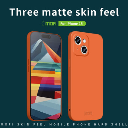 MOFI Qin Series Skin Feel All-inclusive PC Phone Case, For iPhone 15, For iPhone 14 Plus, For iPhone 14
