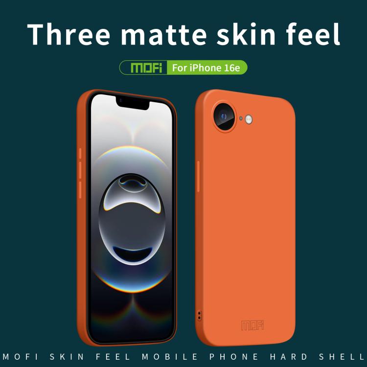 MOFI Qin Series Skin Feel All-inclusive PC Phone Case, For iPhone 17e / 16e, For iPhone 17 Pro Max, For iPhone 17 Pro