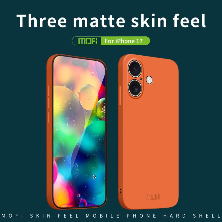 MOFI Qin Series Skin Feel All-inclusive PC Phone Case, For iPhone 17, For iPhone Air, For iPhone 16 Pro Max