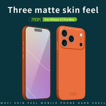 MOFI Qin Series Skin Feel All-inclusive PC Phone Case, For iPhone 17 Pro Max, For iPhone 17 Pro, For iPhone 17