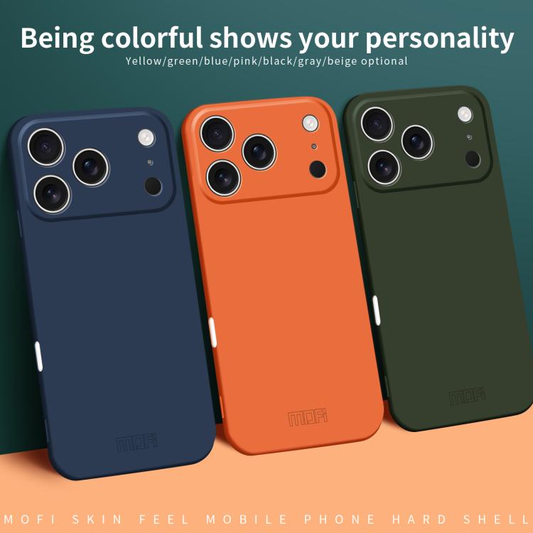 MOFI Qin Series Skin Feel All-inclusive PC Phone Case, For iPhone 17 Pro Max, For iPhone 17 Pro, For iPhone 17