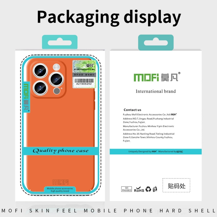 MOFI Qin Series Skin Feel All-inclusive PC Phone Case, For iPhone 18, For iPhone 18 Pro, For iPhone 18 Pro Max